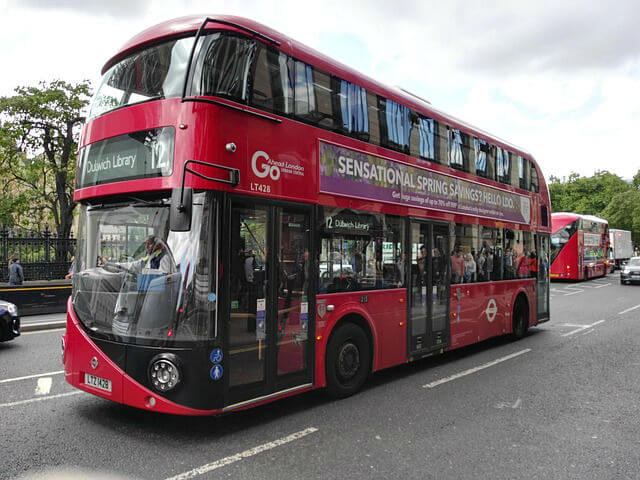 Bus Londres Moderne