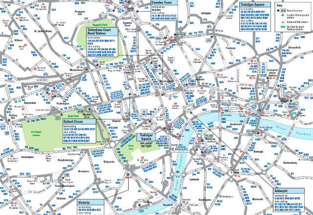 carte londres ou le plan carte londres