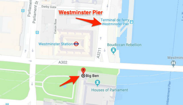 Westminster Pier Big Ben