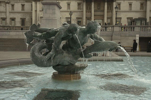 Trafalgar Square Fontaine
