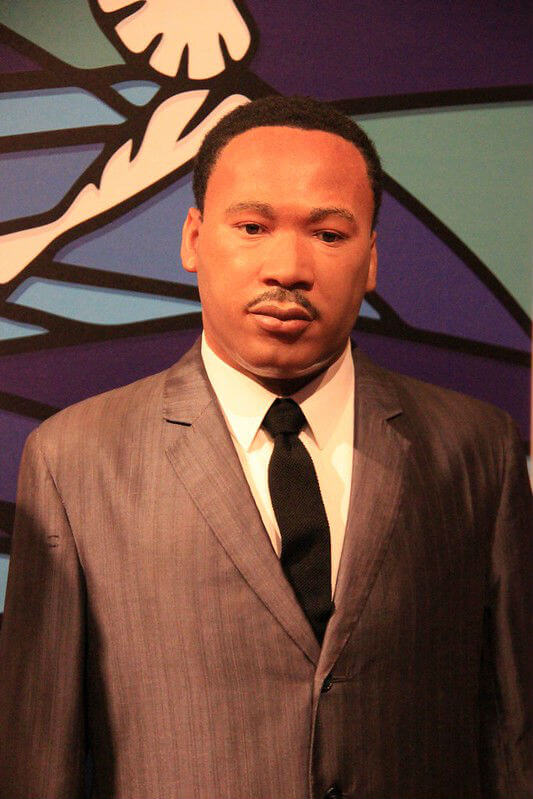 Martin Luther King Personnage Madame Tussauds