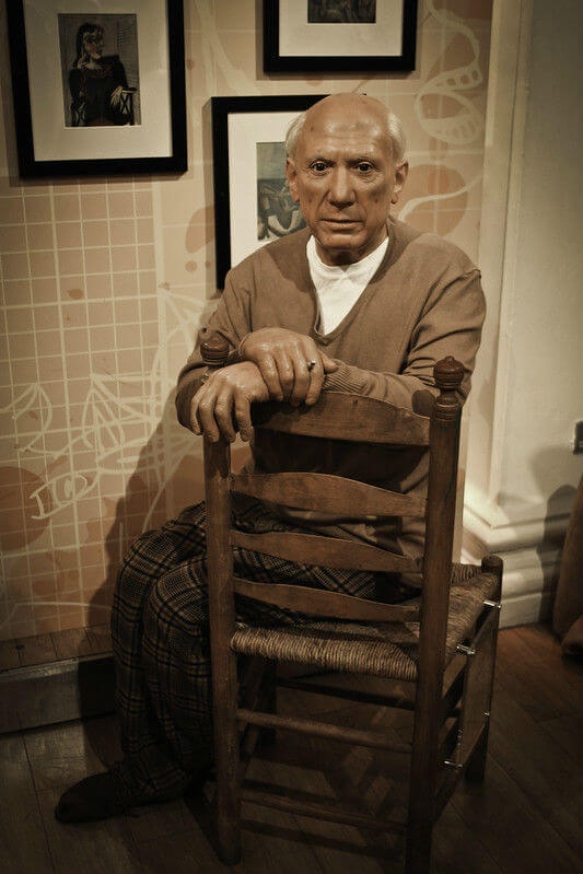 Pablo Picasso Personnage Madame Tussauds Londres