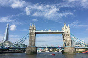 Tower Bridge depuis la Tamise
