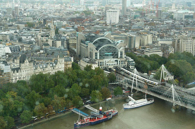 London Eye vue