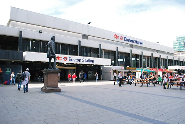 Gare Euston à Londres