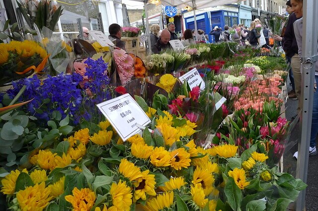Columbia Road Flower Market Londres