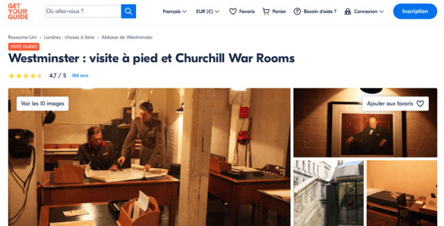 Churchill War Rooms Billet