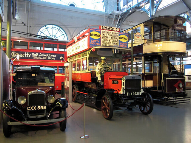 Vehicules Transport Museum Londres