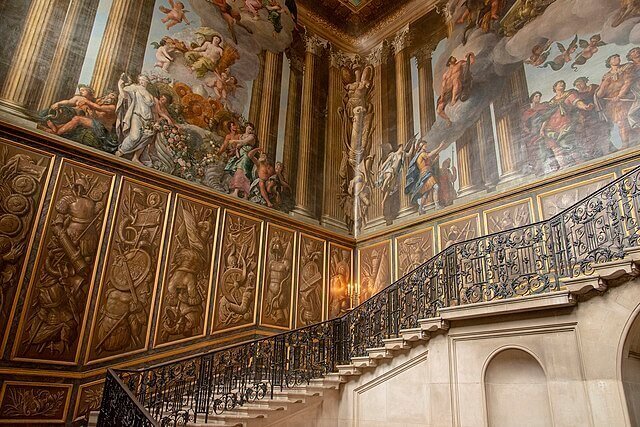 Escalier Hampton Court Palace