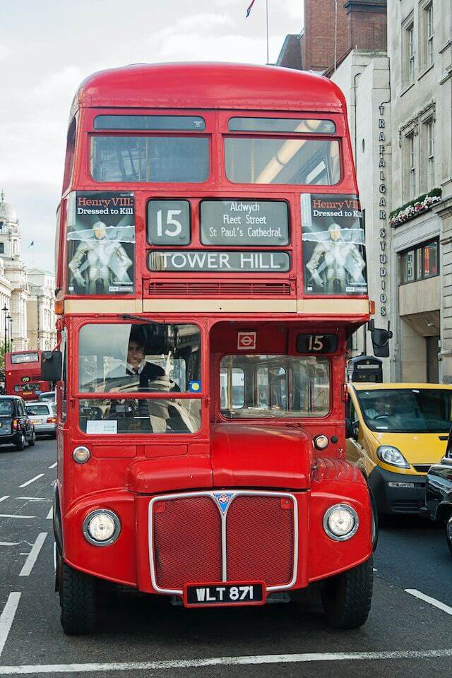 Routemaster bus londres