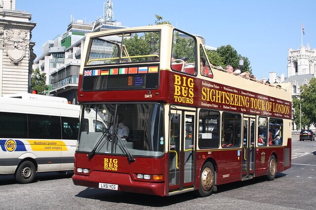 Bus touristique Big Bus Tour à Londres