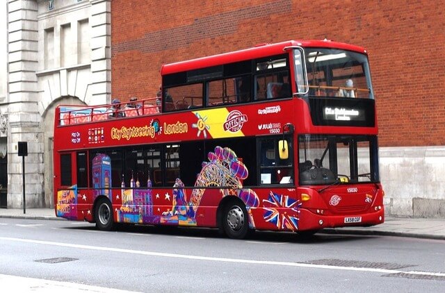 Bus touristique City Sightseeing à Londres