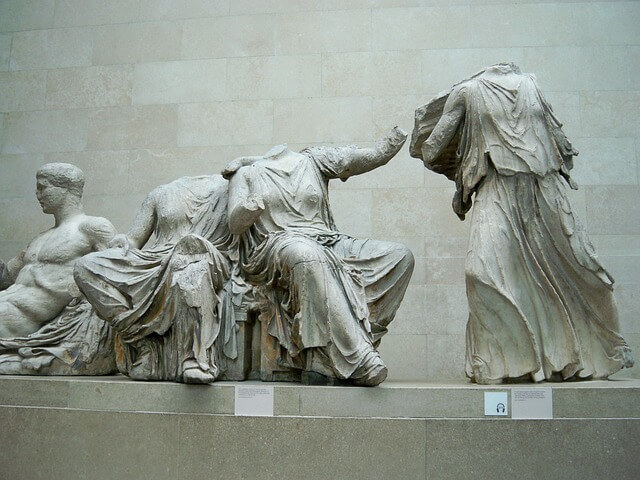 Statues Grecques British Museum Londres
