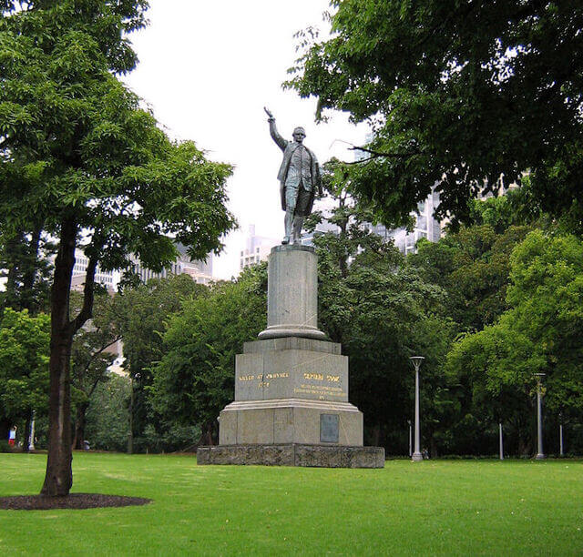 Captain Cook Statue Saint James's Park