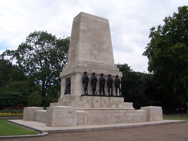 Guards Memorial St James's Park