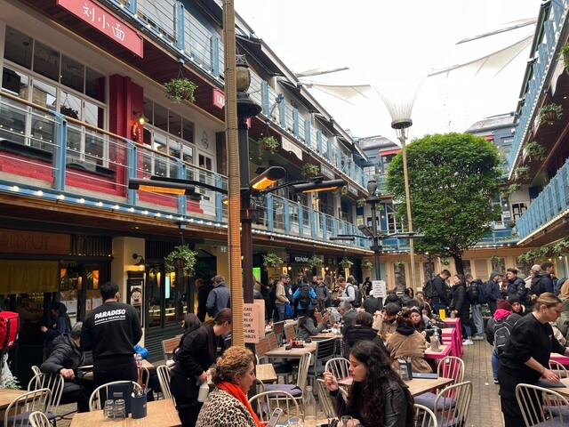 Kingly Court : La Superbe « Food Court » de Londres (à ne pas manquer)