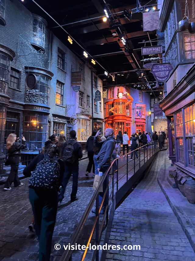 Chemin de traverse studio harry potter Londres